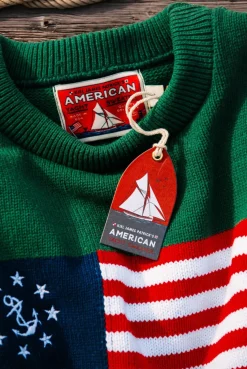 American Yacht Sweater- Green