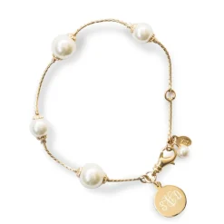 Pearlfection Monogram Bracelet