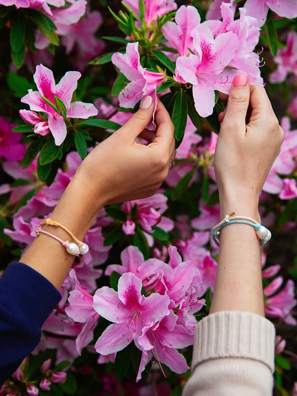 Pink Sands Pearl Knot