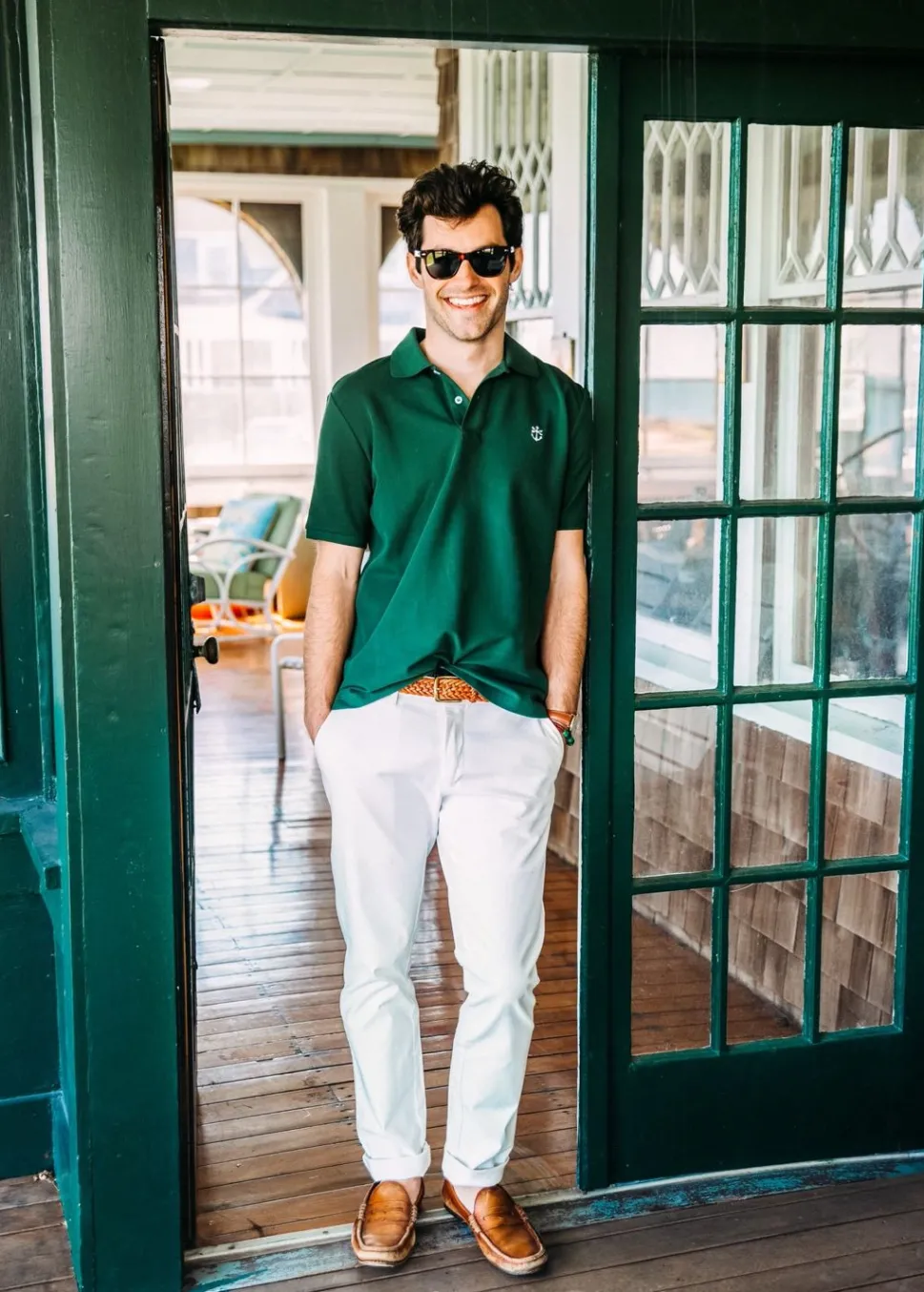 The New England Chinos - White