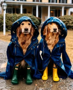 The Old Salt Navy Raincoat- Women'S