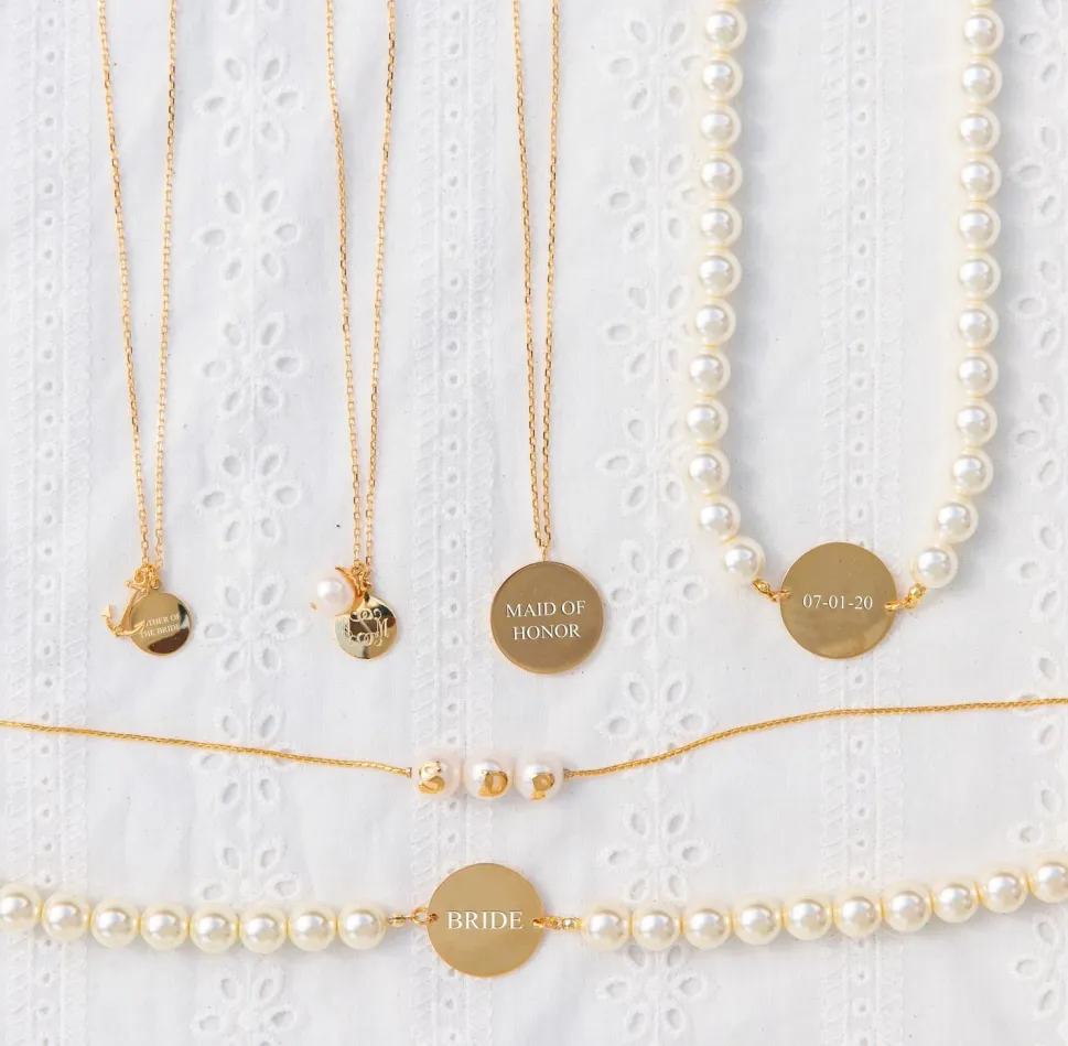 World'S Your Oyster Wedding Necklace